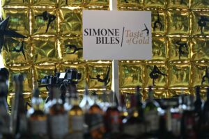 Simone Biles Taste of Gold Sign
